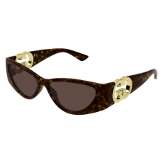 Gucci GG1824S 002 SHINY DARK BROWN napszemüveg