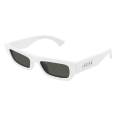 Gucci GG1839S 005 SHINY SOLID WHITE GREY napszemüveg
