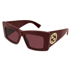 Gucci GG1842S 005 SHINY SOLID BURGUNDY RED napszemüveg