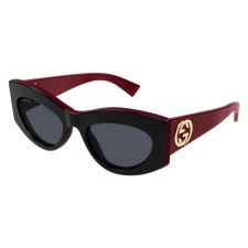 Gucci GG1843S 006 SHINY BILAYER BLACK/ SOLID BURGUNDY GREY napszemüveg napszemüveg