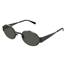 Gucci GG1854S 001 SHINY DARK RUTHENIUM  WITH LASER GUCCISSIMA TEXTURE ON ENDPIECE GREY napszemüveg