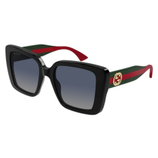 Gucci GG1861S 005 SHINY SOLID BLACK GREY POLARIZED GRAD napszemüveg
