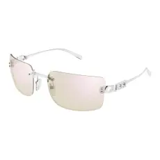 Gucci GG2038S 003 SILVER TRANSPARENT MIRROR napszemüveg