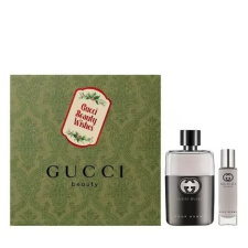 Gucci Guilty Pour Homme, SET: edt 50ml + edt 15ml kozmetikai ajándékcsomag