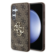 Guess 4G Big Metal Logo Samsung Galaxy A35 hátlap tok, barna, CSA354GMGBR tok és táska