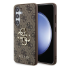Guess 4G Big Metal Logo Samsung Galaxy A55 hátlap tok, barna, CSA554GMGBR