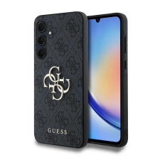 Guess 4G Big Metal Logo tok Samsung Galaxy A35 - fekete tok és táska