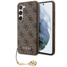 Guess 4G Charms Collection tok Samsung Galaxy S24-hez - barna tok és táska