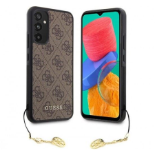 Guess 4G Charms Samsung Galaxy A34 5G szilikon tok barna (GUHCSA34GF4GBR) (GUHCSA34GF4GBR) tok és táska
