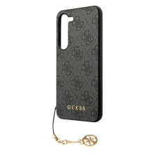 Guess 4G Charms Samsung S921 Galaxy S24 (2024) hátlapvédő tok szürke (GUHCS24SGF4GGR) tok és táska