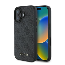 Guess 4G Classic Apple iPhone 16 Plus hátlap tok, fekete/barna GUHCP16MG4GFGR tok és táska