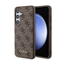 Guess 4G Metal Gold Logo Samsung Galaxy A55 hátlap tok, barna, GUOHCSA55G4GFBR tok és táska