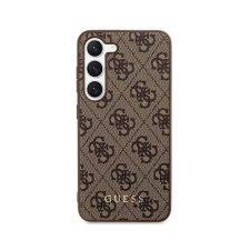 Guess 4G Metal Gold Samsung Galaxy S24+ Tok - Barna (GUHCS24MG4GFBR) tok és táska