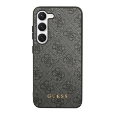 Guess 4G Metal Gold Samsung Galaxy S24 Ultra szilikon tok fekete tok és táska
