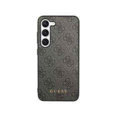Guess 4G Metal Gold Samsung Galaxy S24 Ultra Tok - Fekete (GUHCS24LG4GFGR) tok és táska
