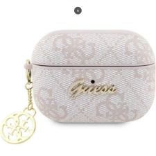 Guess 4G Script Charms Airpods Pro 2 Tok - Rózsaszín (GUAP2G4GSMP) fülhallgató, fejhallgató tok