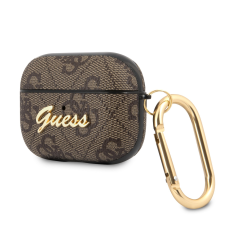 Guess 4G Script Logo AirPods Pro 1 Tok - Barna (GUAP4GSMW) fülhallgató, fejhallgató tok