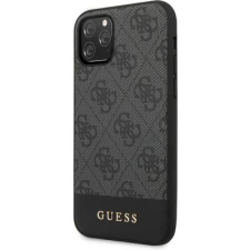 Guess 4G Stripe Apple iPhone 11 tok szürke (GUHCN61G4GLGR) (GUHCN61G4GLGR) - Telefontok tok és táska