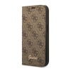Guess 4G Vintage Gold Apple iPhone 14 Pro Max flip tok, barna