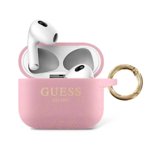 Guess Apple Airpods 3 tok pink (GUA3SGGEP) (GUA3SGGEP) - Fülhallgató tok fülhallgató, fejhallgató tok