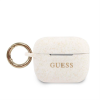 Guess Apple Airpods Pro GUESS GUACAPSILGLWH Liquid Silicon Tartó - Fehér