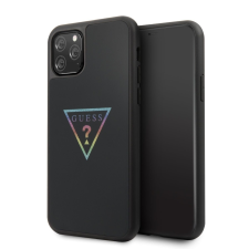 Guess Apple iPhone 11 Pro GUESS GUHCN58TRMLBK Hátlap - Fekete tok és táska