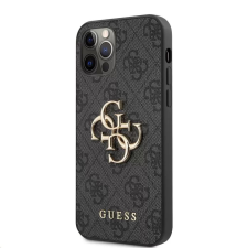 Guess Apple iPhone 12 / 12 Pro szürke tok (GUHCP12M4GMGGR) (GUHCP12M4GMGGR) - Telefontok tok és táska