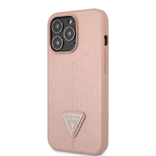 Guess Apple iPhone 13 Pro GUESS GUHCP13LPSATLP Hátlap - Rózsaszín tok és táska