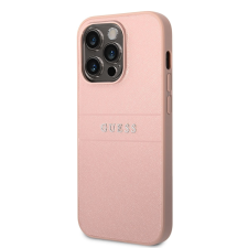 Guess Apple iPhone 14 Pro GUESS GUHCP14LPSASBPI Hátlap - Rózsaszín tok és táska