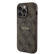 Guess Apple iPhone 14 Pro GUESS GUHMP14LG4GFRW MagSafe Hátlap - Barna tok és táska