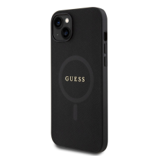 Guess Apple iPhone 15 Plus GUESS GUHMP15MPSAHMCK MagSafe Hátlap - Fekete tok és táska