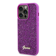 Guess Apple iPhone 15 Pro GUESS GUHCP15LPSFDGSF Hátlap - Magenta tok és táska