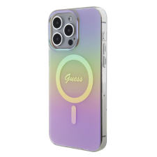 Guess Apple iPhone 15 Pro GUESS GUHMP15LHITSP MagSafe Hátlap - Rózsaszín tok és táska