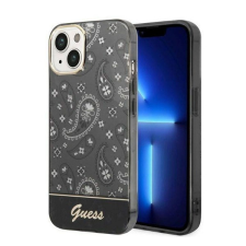 Guess Bandana Paisley Apple iPhone 14 Plus hátlap tok, fekete tok és táska