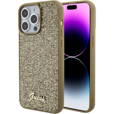 Guess Disco Metal Script Apple iPhone 15 Pro Max Tok - Arany (GUHCP15XPMSDGSD) tok és táska