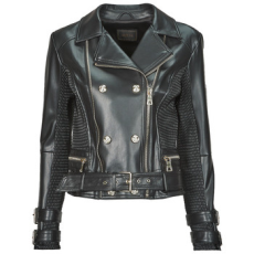 Guess Dzsekik MYLA MOTO Fekete EU XL