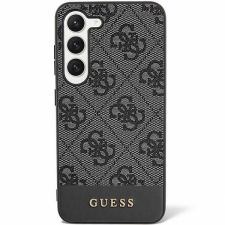 Guess Eredeti tok GUESS GUHCS24MG4GLGR SAMSUNG S24 Plus (4G Bottom Stripe / fekete) tok és táska
