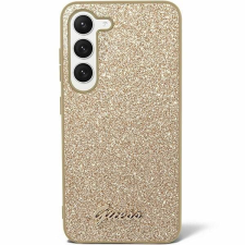 Guess Eredeti tok GUESS GUHCS24SHGGSHD Samsung S24 (Glitter Script / arany) tok és táska