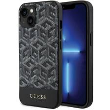 Guess GCube csíkos MagSafe tok iPhone 15 / 14 / 13 készülékhez - fekete tok és táska