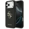 Guess Grained Big 4G &amp; Classic Logo Apple iPhone 17 Pro Max hátlap tok, fekete