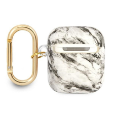 Guess GUA2HCHMAG Strap Collection tok AirPods 1/2 - szürke fülhallgató, fejhallgató tok
