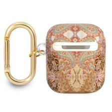 Guess GUA2HHFLD Paisley Strap Collection tok AirPods 1/2 - arany színű fülhallgató, fejhallgató tok