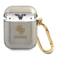 Guess GUA2UCG4GK AirPods telefontok fekete csillámos Kollekció tok és táska