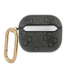 Guess GUA34GSMK 4G Script Metal Collection tok AirPods 3 - szürke fülhallgató, fejhallgató tok