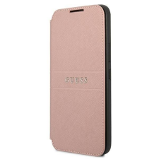 Guess GUBKS22MPSASBI S22 + S906 Rózsaszín / Rózsaszín Book Saffiano Stripes tok tok és táska