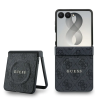 Guess Guess PU Leather 4G Samsung Galaxy Z Flip 8 hátlap tok, MagSafe, fekete