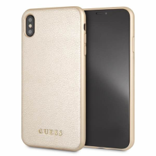 Guess GUHCI65IGLGO iPhone Xs Max arany irizáló keménytok tok és táska