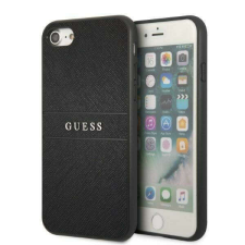 Guess GUHCI8PSASBBK iPhone 7/8 / SE 2020 / SE 2022 fekete Saffiano Strap tok tok és táska