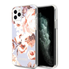 Guess GUHCN58IMLFL02 iPhone 11 Pro lila N°2 Flower Collection tok tok és táska