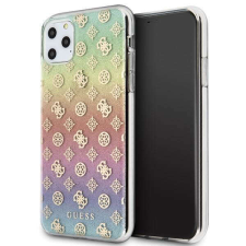 Guess GUHCN65PEOML iPhone 11 Pro Max többszínű irizáló 4G bazsarózsa keménytok tok és táska